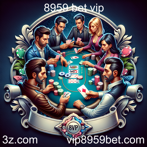 Atrações do Poker na 8959 Bet Vip